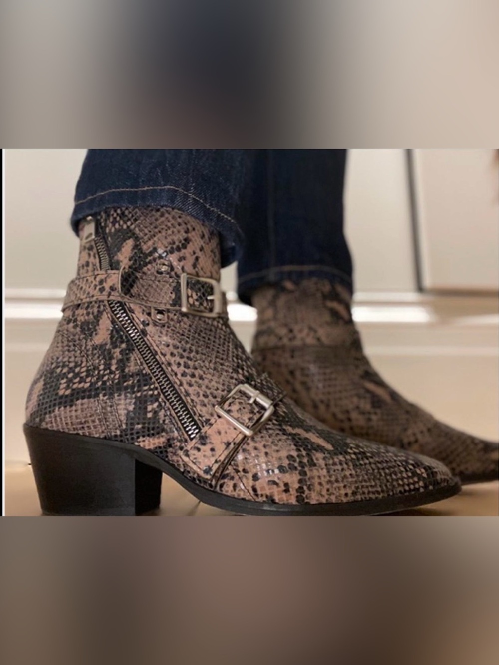 All Saints leather boots